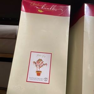 ⭐️ Krinkles by Patience Brewster Valentine Christmas decor - Potted frog